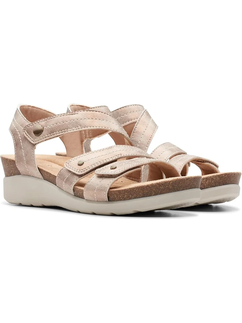 Туфли Clarks Calenne Clara, цвет Bronze Metallic Textile — 1