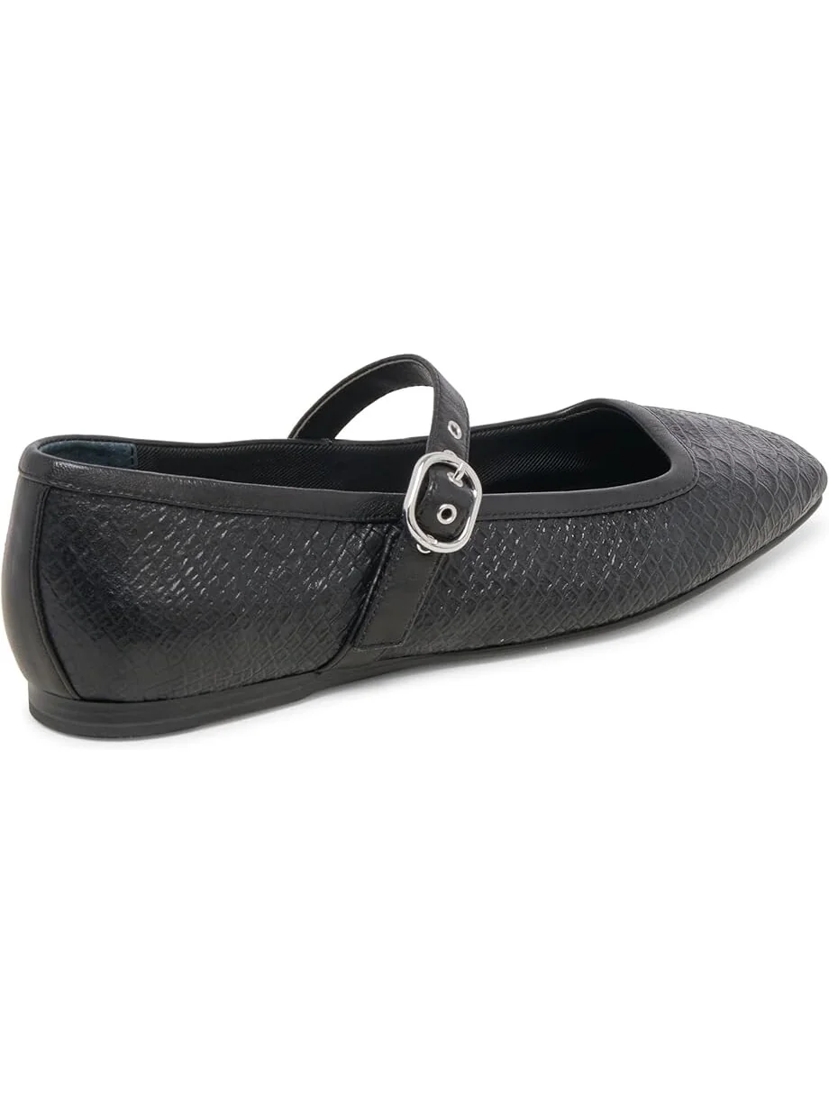 Туфли на плоской подошве Dolce Vita Rodni, цвет Onyx Snake Embossed — 3