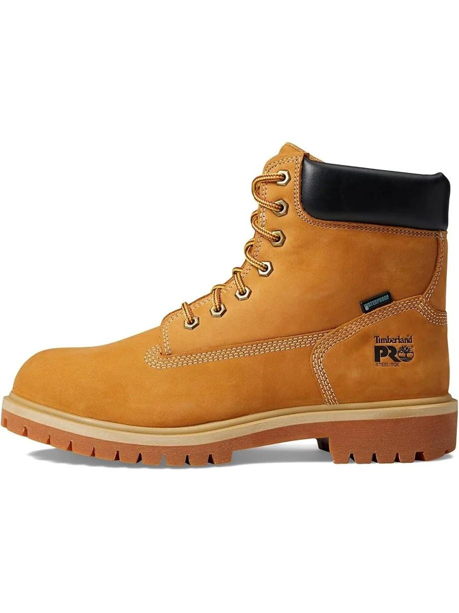 Ботинки Timberland PRO Direct Attach 6" Steel Safety Toe Insulated Waterproof, Wheat-2024 NEW — 3