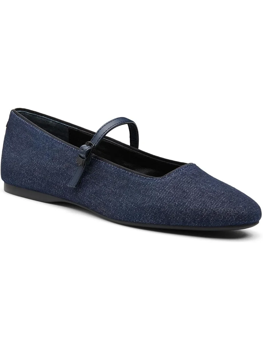 Туфли на плоской подошве Birdies Hummingbird Mary Jane Fabric Flat — синий
