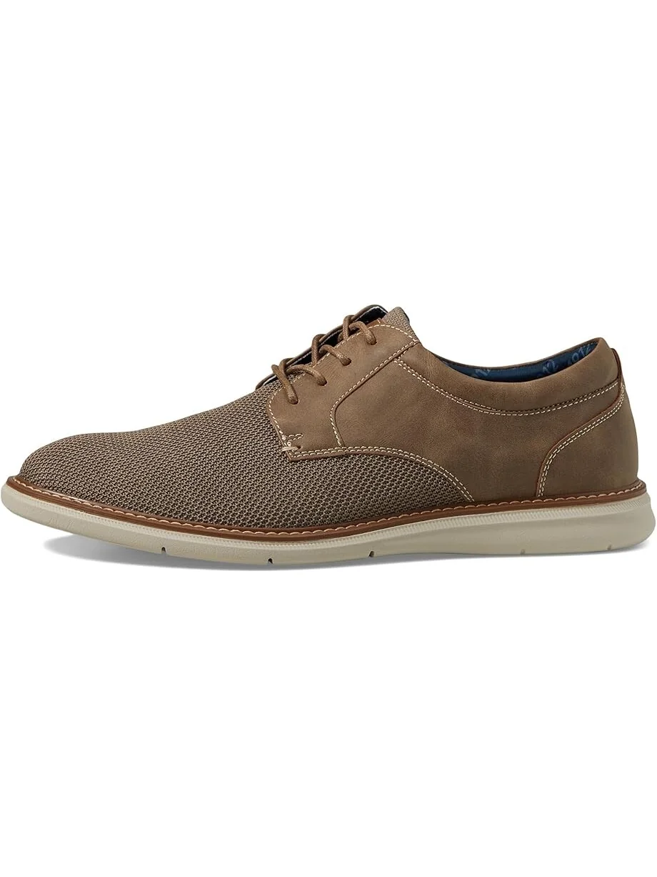 Кроссовки Nunn Bush Chase Knit Plain Toe Oxford Lightweight Breathable Versatile Lace Up — 4