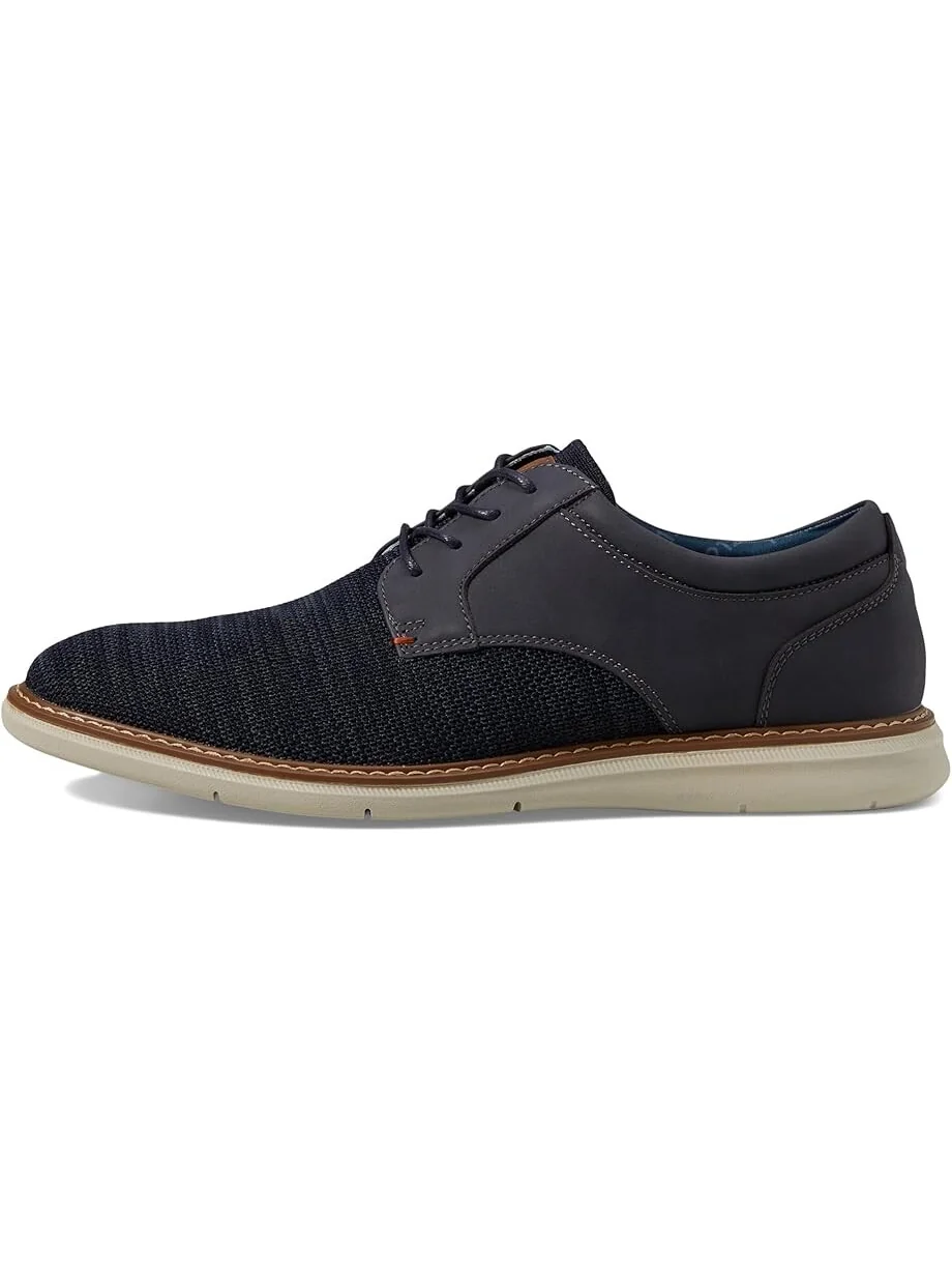 Кроссовки Nunn Bush Chase Knit Plain Toe Oxford Lightweight Breathable Versatile Lace Up — 4