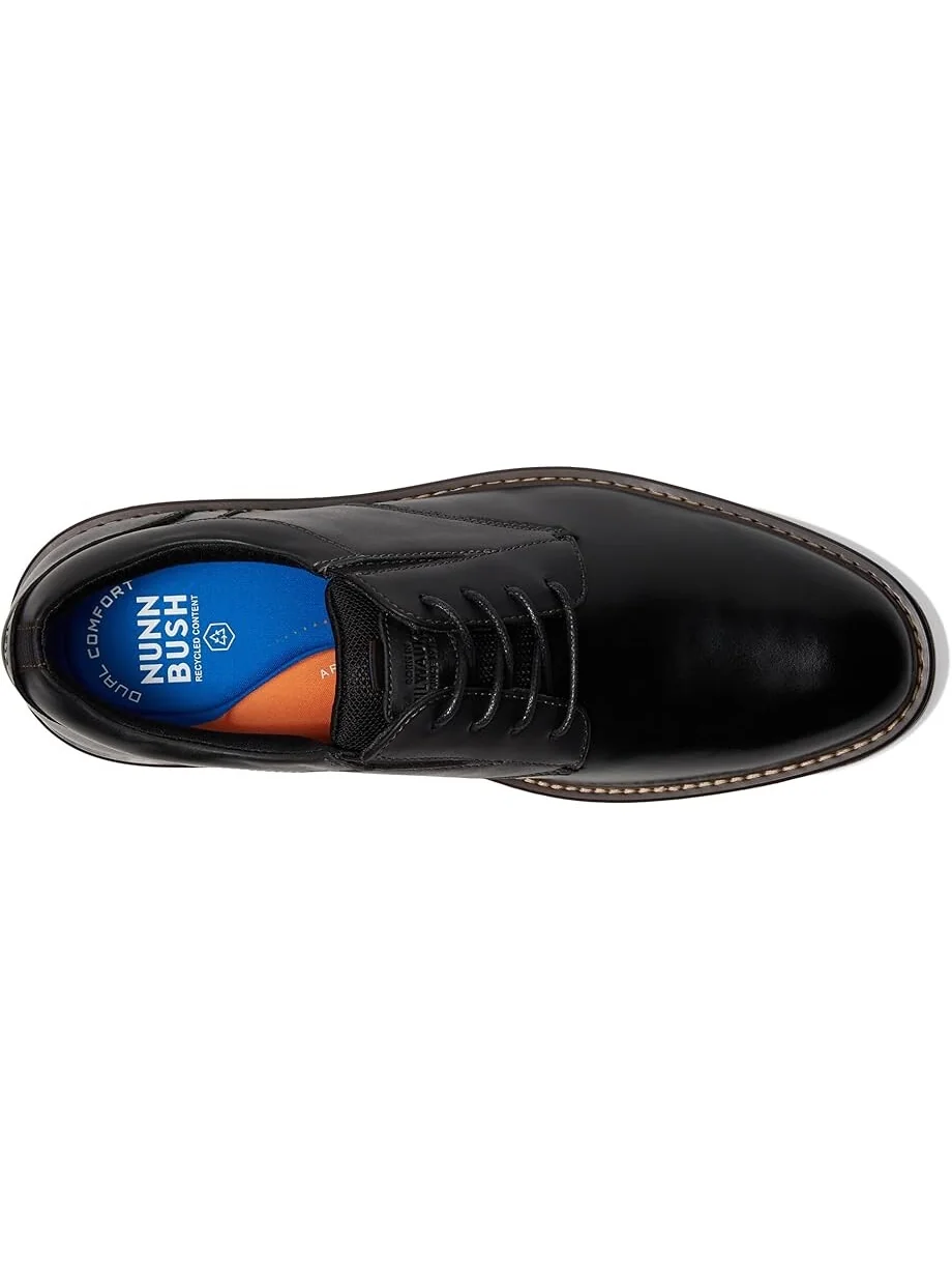 Оксфорды Nunn Bush Griff Plain Toe Oxford Lightweight and Comfortable for All Occasions Leather Lace Up — 2