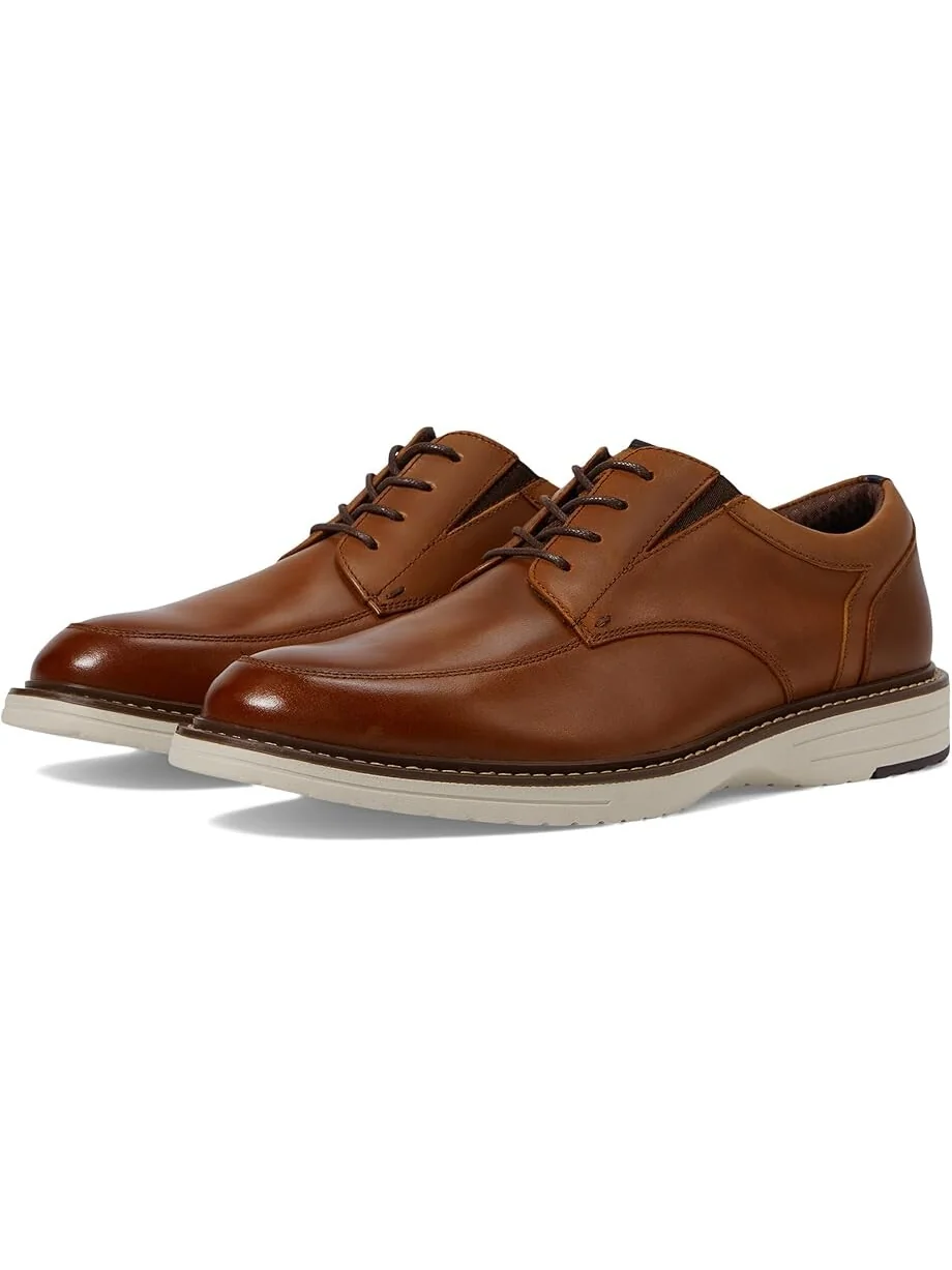Оксфорды Nunn Bush Griff Moccasin Toe Oxford Lightweight and Comfortable for All Occasions Leather Lace Up — 1