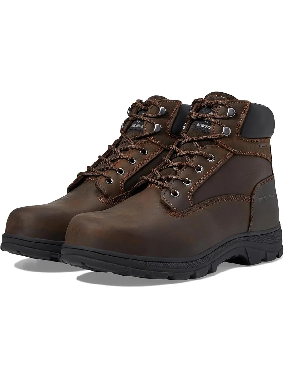Ботинки Wolverine Carlsbad Waterproof 6" Steel Toe Work Boot — 1