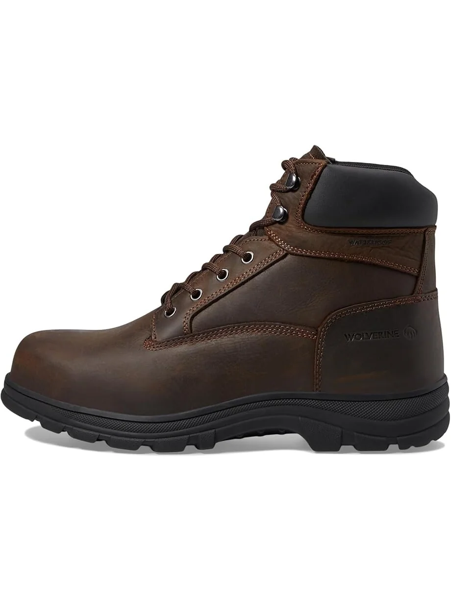 Ботинки Wolverine Carlsbad Waterproof 6" Steel Toe Work Boot — 4