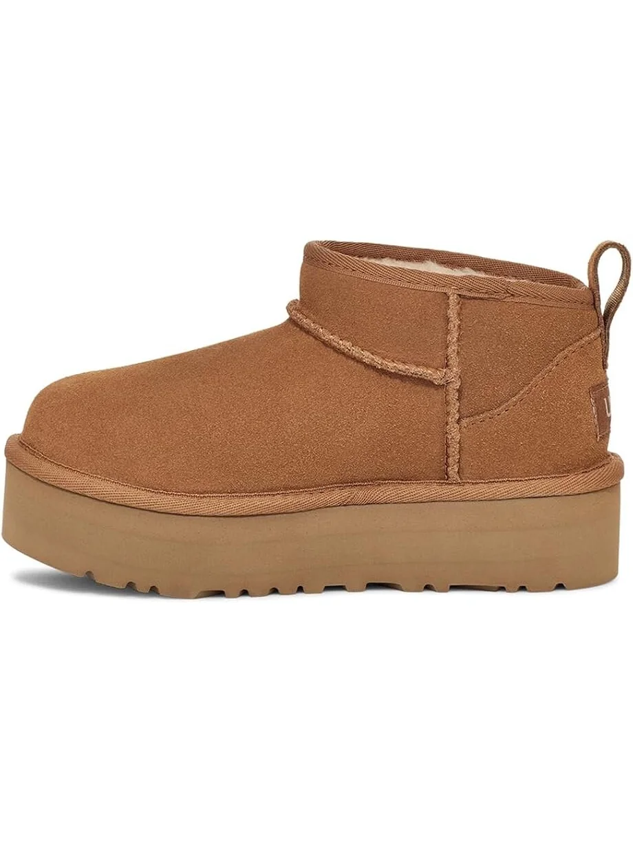 Ботинки UGG Kids Classic Ultra Mini Platform (Little Kid/Big Kid) — 4