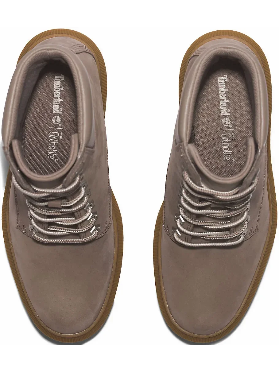 Ботинки Timberland Allington Heights 6" из нубука, с высоким каблуком — 4