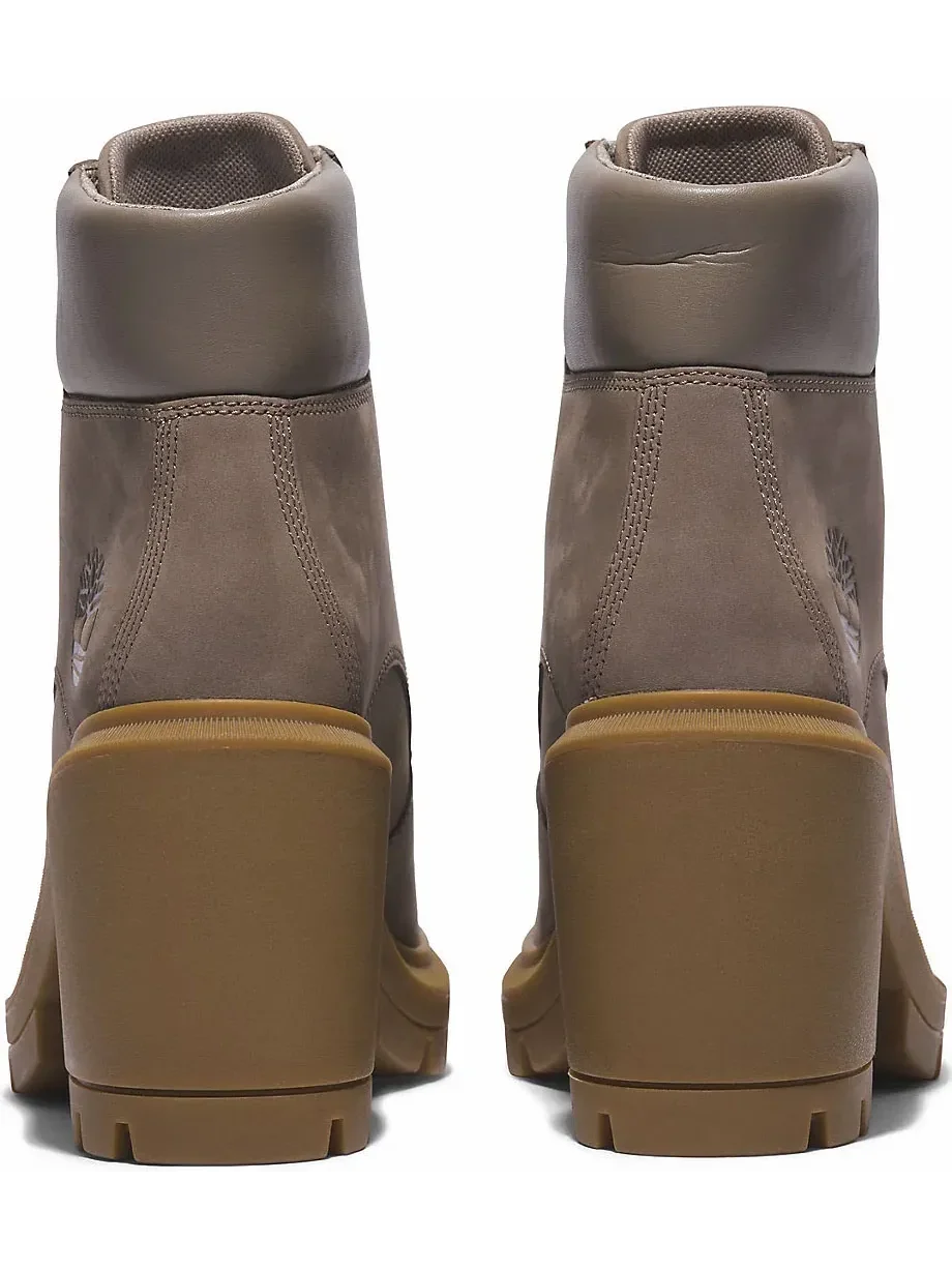 Ботинки Timberland Allington Heights 6" из нубука, с высоким каблуком — 5