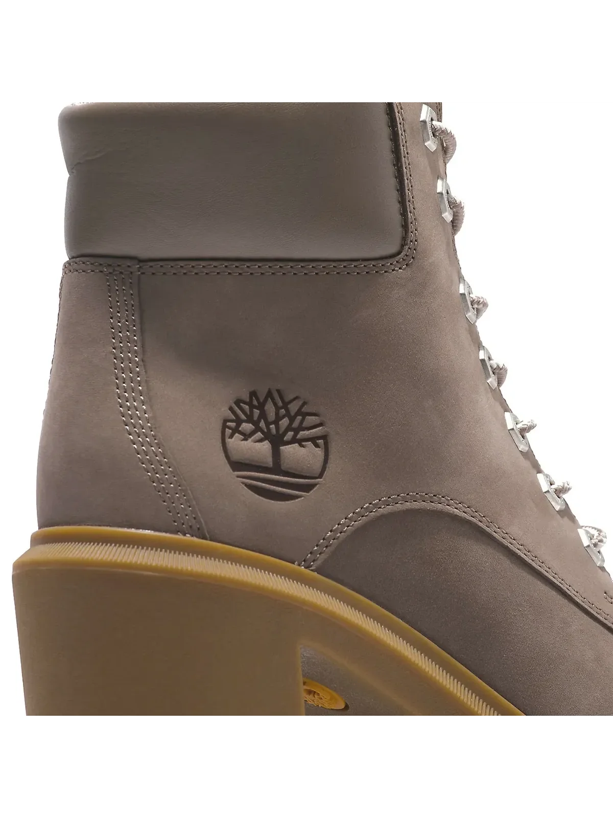 Ботинки Timberland Allington Heights 6" из нубука, с высоким каблуком — 7