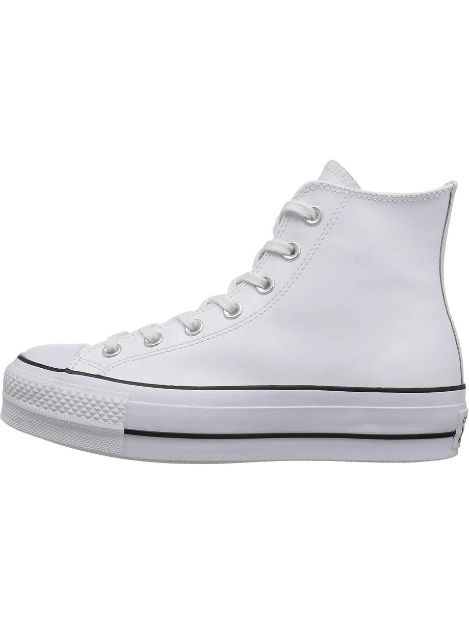 Кроссовки Converse Chuck Taylor All Star High Top Platform Leather Sneaker — 4