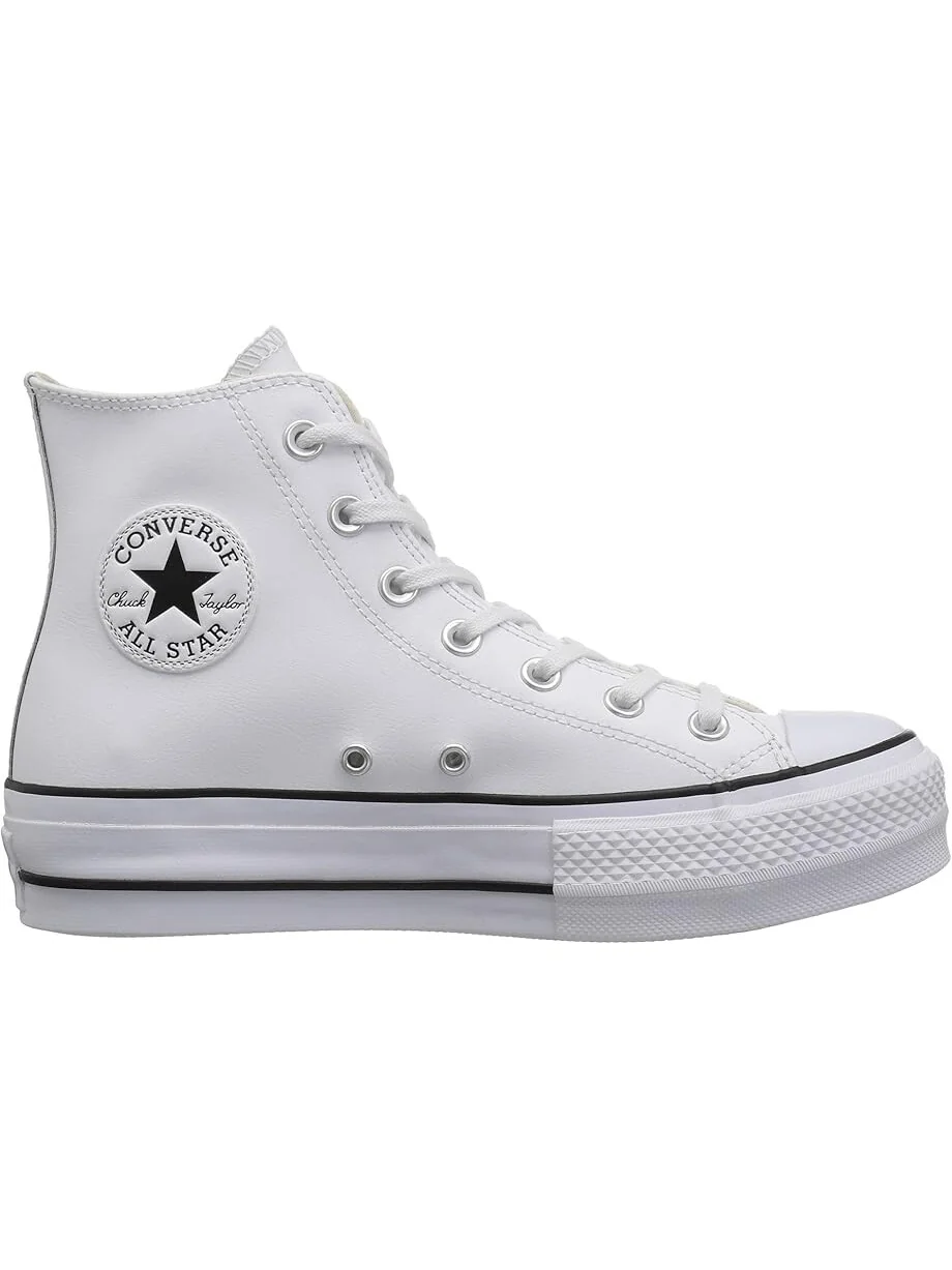 Кроссовки Converse Chuck Taylor All Star High Top Platform Leather Sneaker — 6