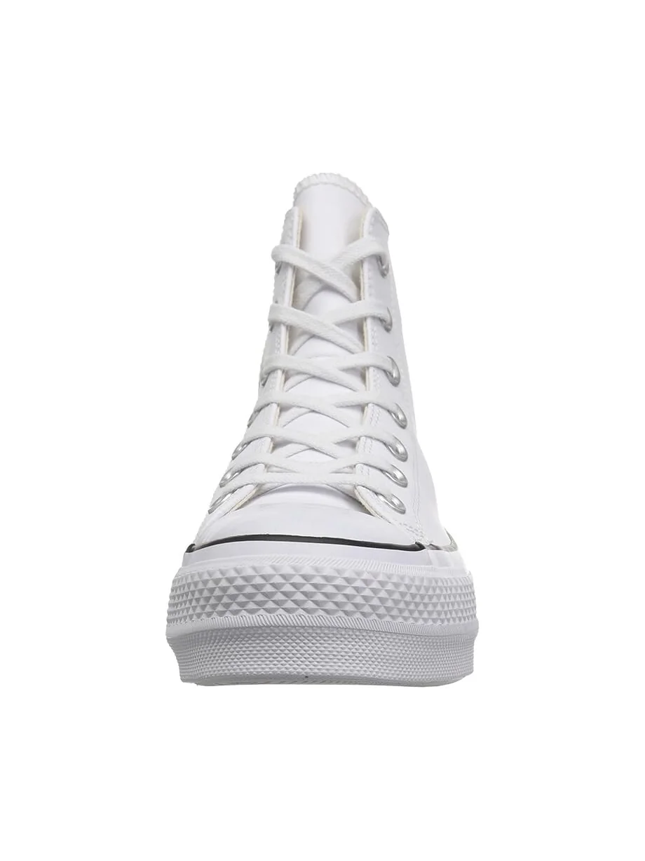 Кроссовки Converse Chuck Taylor All Star High Top Platform Leather Sneaker — 7