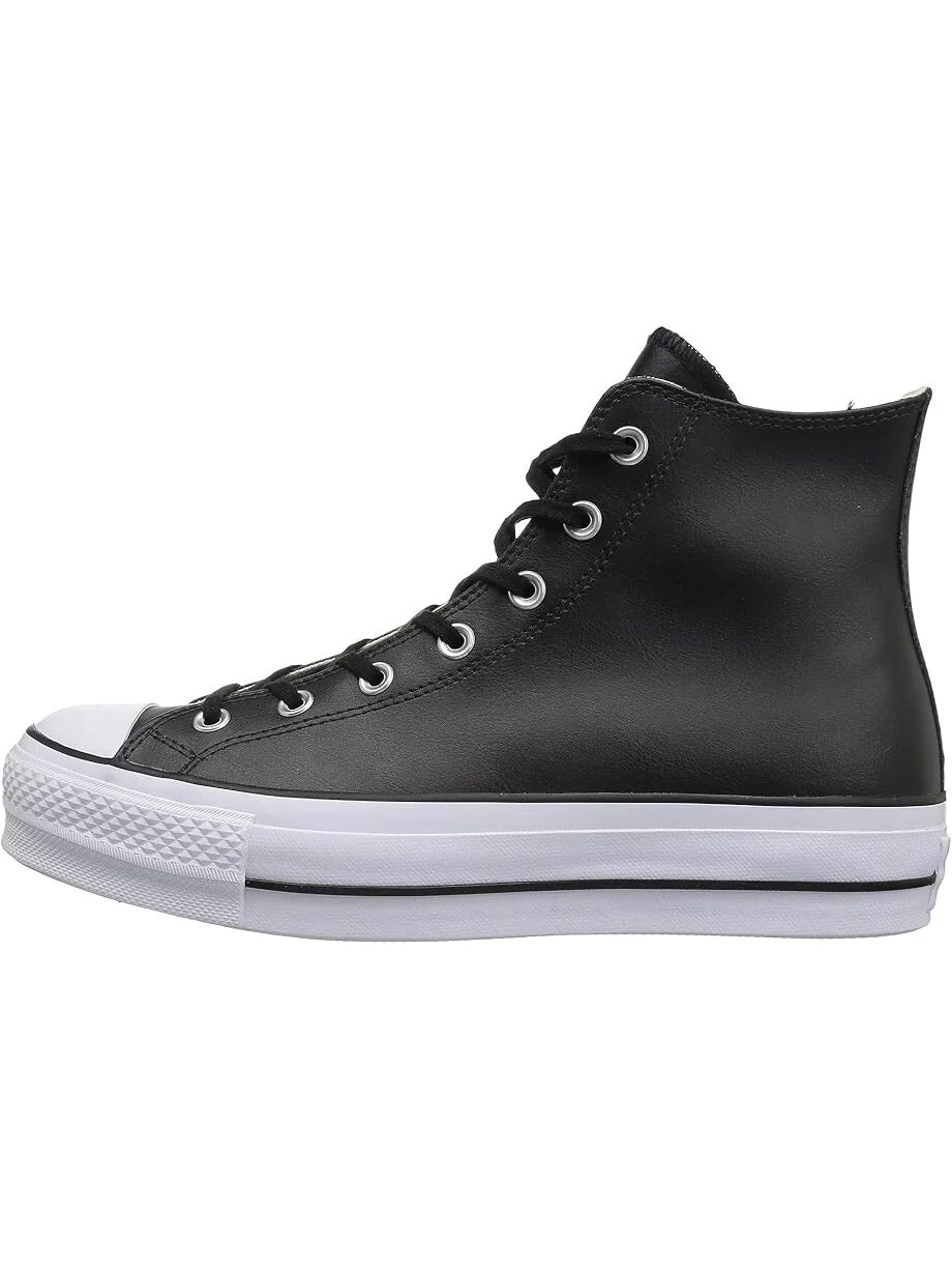 Кроссовки Converse Chuck Taylor All Star High Top Platform Leather Sneaker — 4
