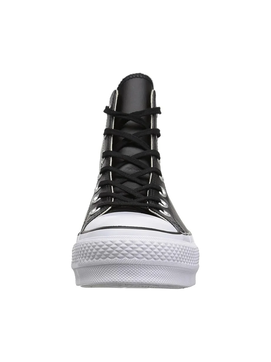 Кроссовки Converse Chuck Taylor All Star High Top Platform Leather Sneaker — 7