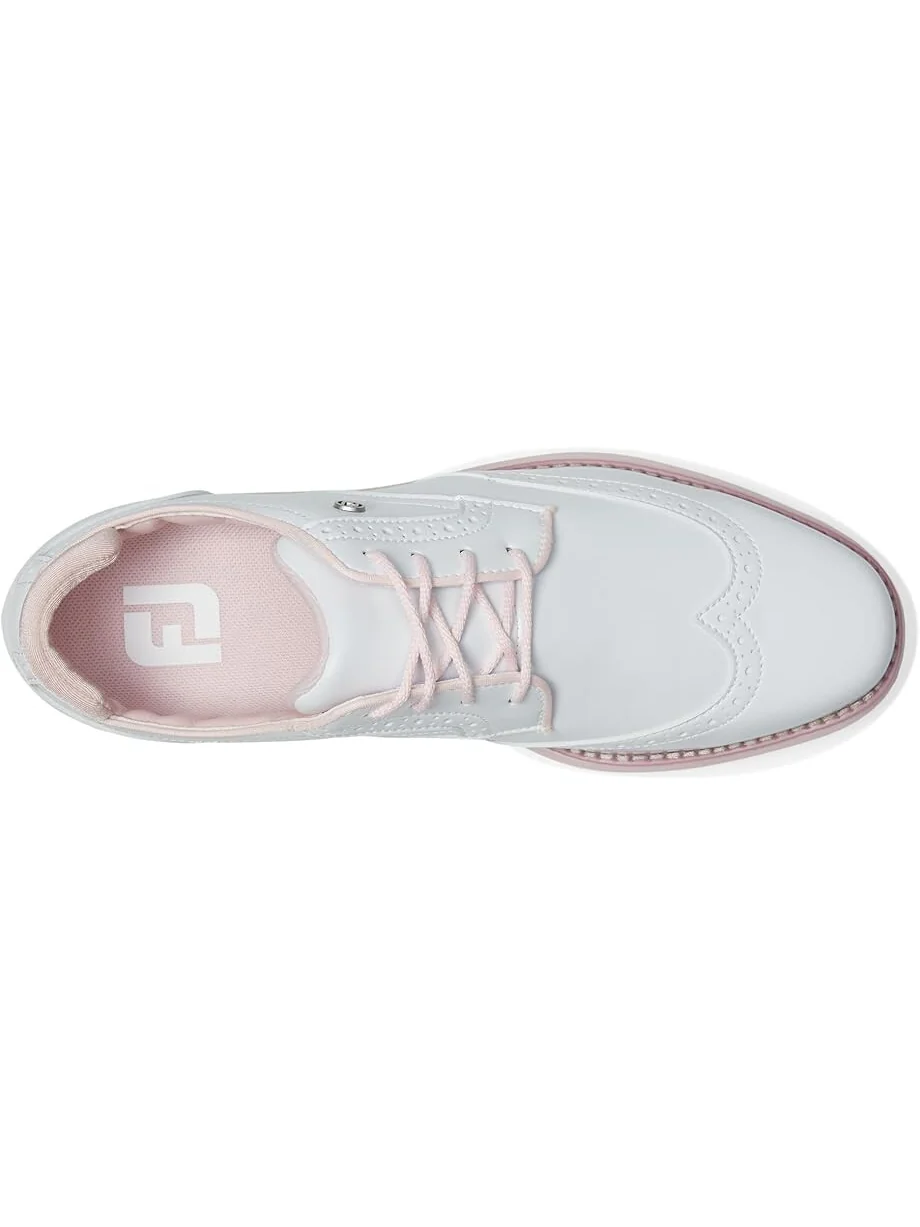 Кроссовки FootJoy Traditions Shield Tip Golf Shoes — 2
