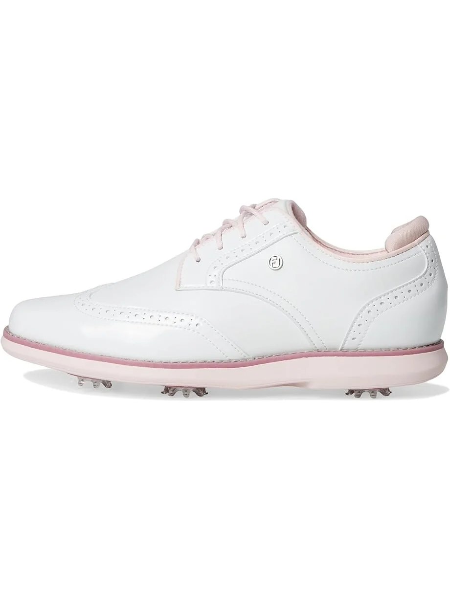 Кроссовки FootJoy Traditions Shield Tip Golf Shoes — 4