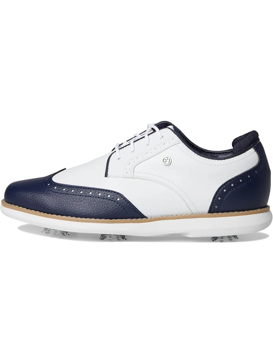 Кроссовки FootJoy Traditions Shield Tip Golf Shoes — 4
