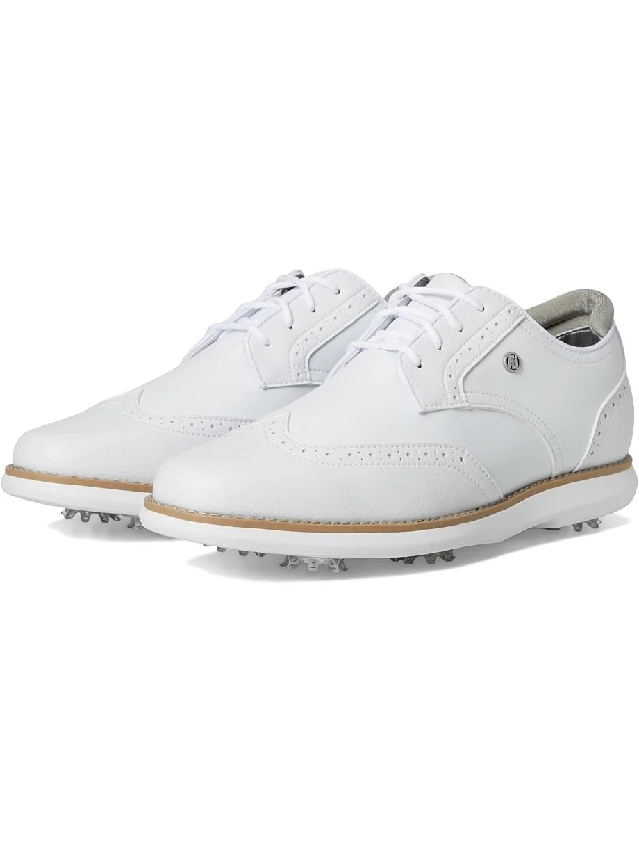 Кроссовки FootJoy Traditions Shield Tip Golf Shoes — 1