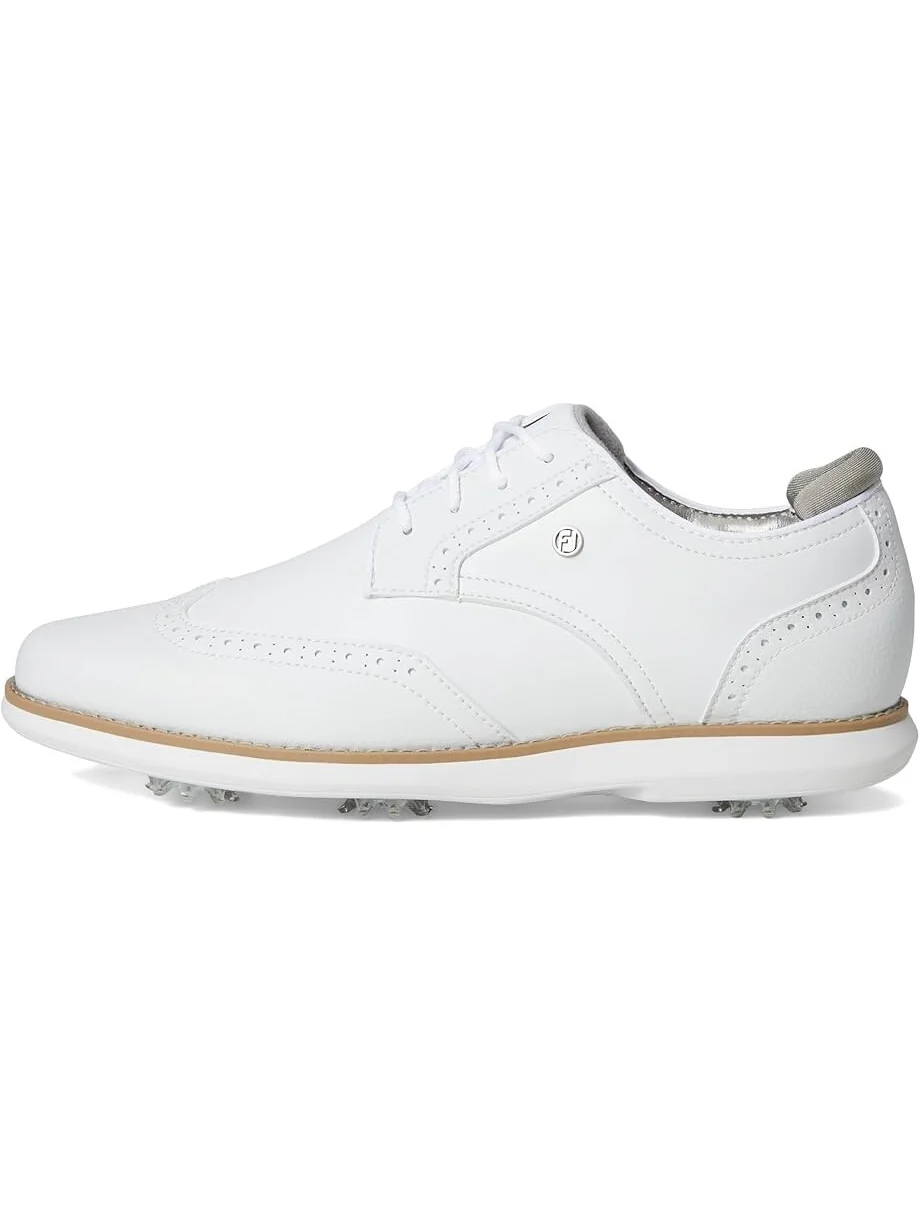 Кроссовки FootJoy Traditions Shield Tip Golf Shoes — 4