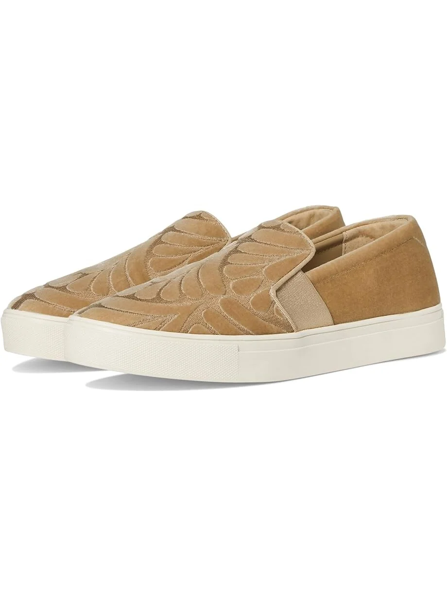 Кроссовки Birdies The Swift Sneaker, цвет Taupe Velvet Embroidery — бежевый