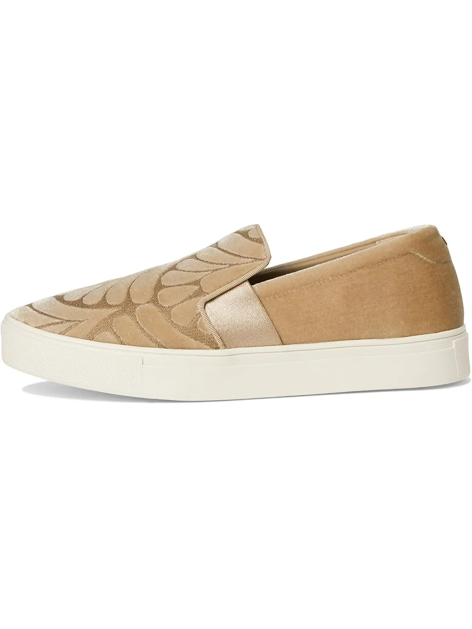 Кроссовки Birdies The Swift Sneaker, цвет Taupe Velvet Embroidery — 4