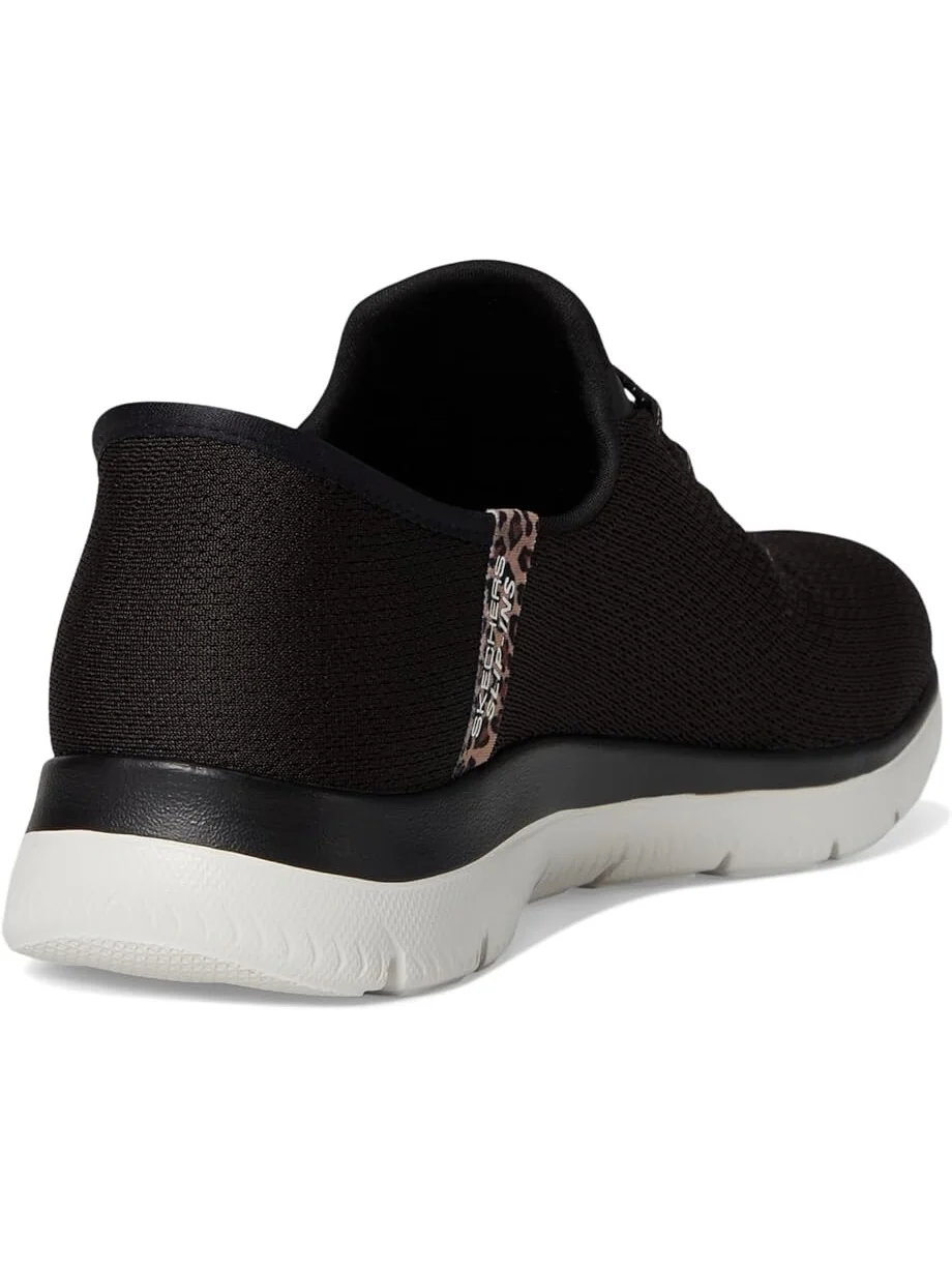 Кроссовки SKECHERS Summits Leopard Chic Hands Free Slip-INS — 5