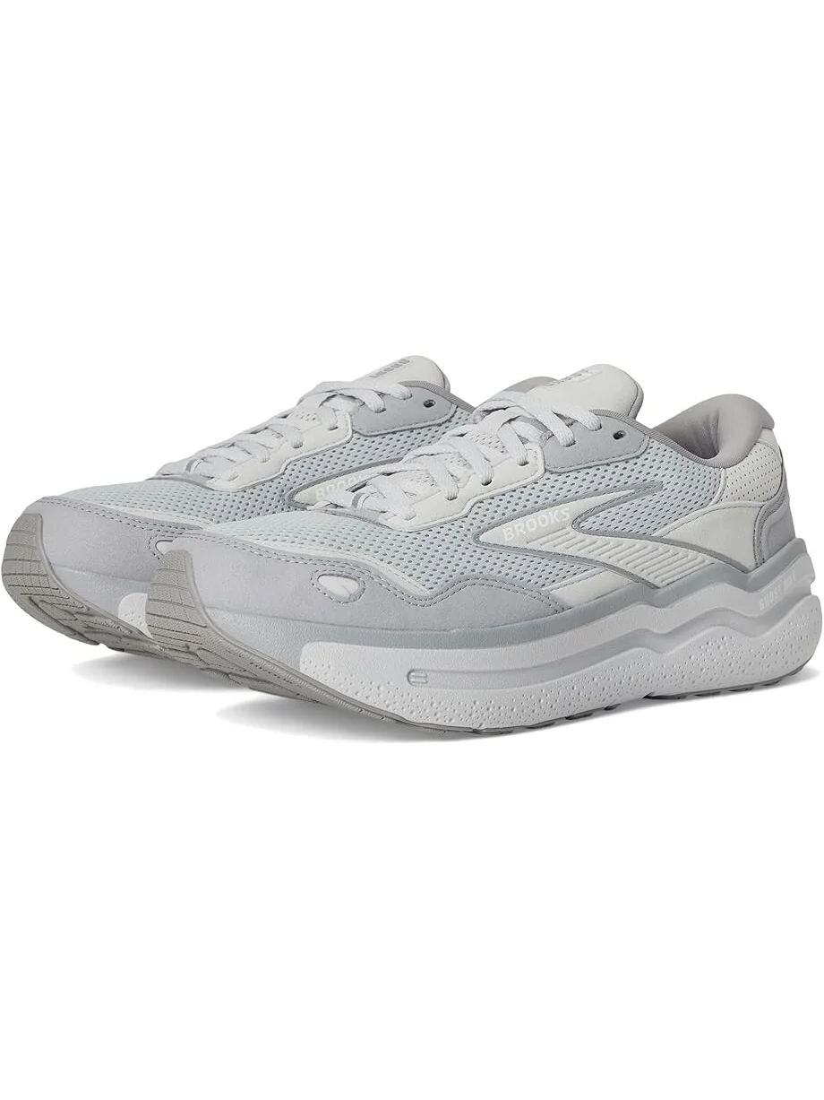 Кроссовки Brooks Ghost Max Suede, цвет Oyster/Alloy/Antarctica — 1