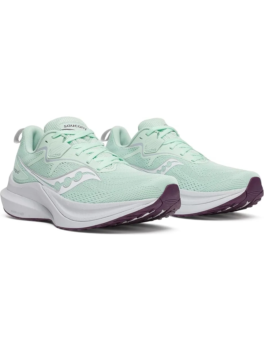 Кроссовки Saucony Tempus 2, цвет Jade/Eggplant — фиолетовый