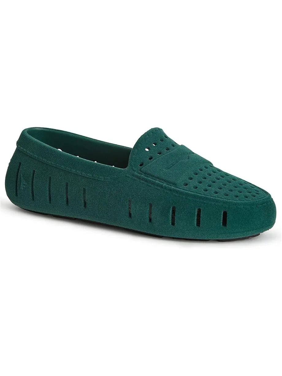 Лоферы Floafers Posh Driver Faux Suede, цвет Emerald Vegan Suede — 1