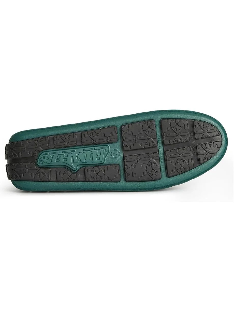 Лоферы Floafers Posh Driver Faux Suede, цвет Emerald Vegan Suede — 3