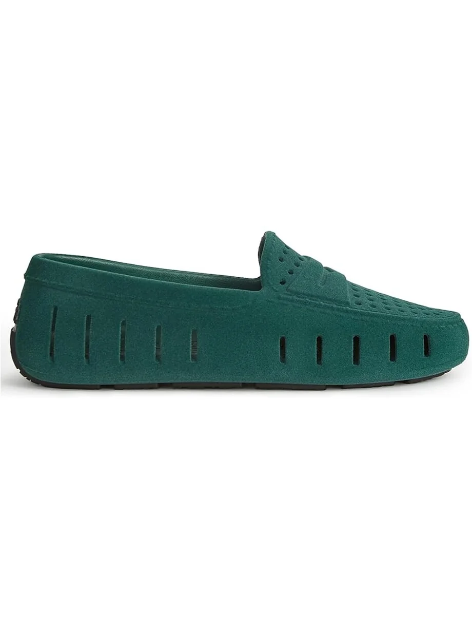 Лоферы Floafers Posh Driver Faux Suede, цвет Emerald Vegan Suede — 5