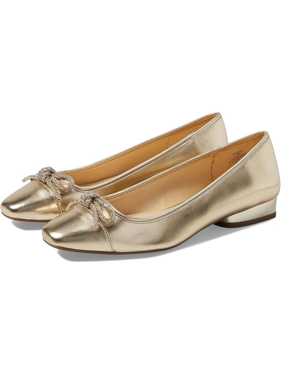 Туфли на плоской подошве Anne Klein Cassidy — золотистый