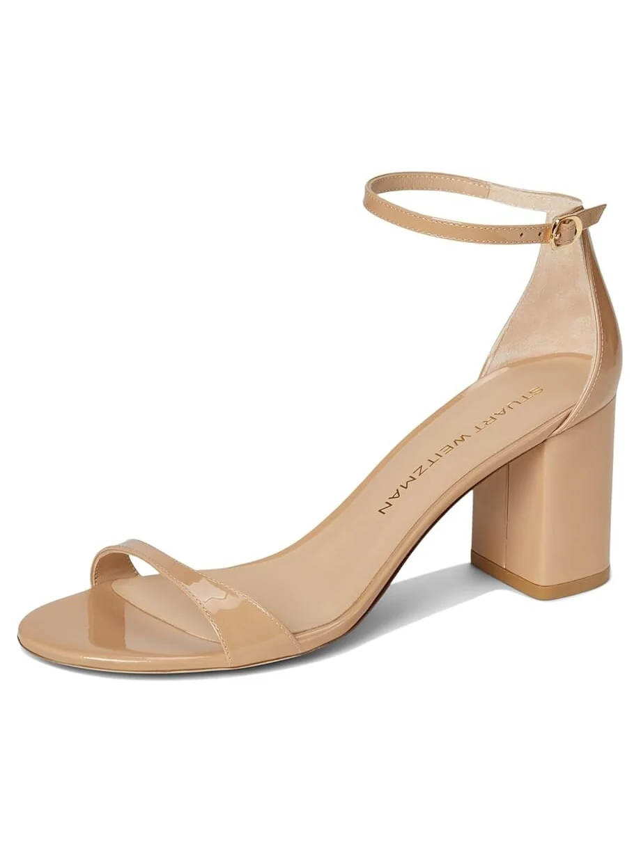 Туфли Stuart Weitzman Nudist Block 75 — 7