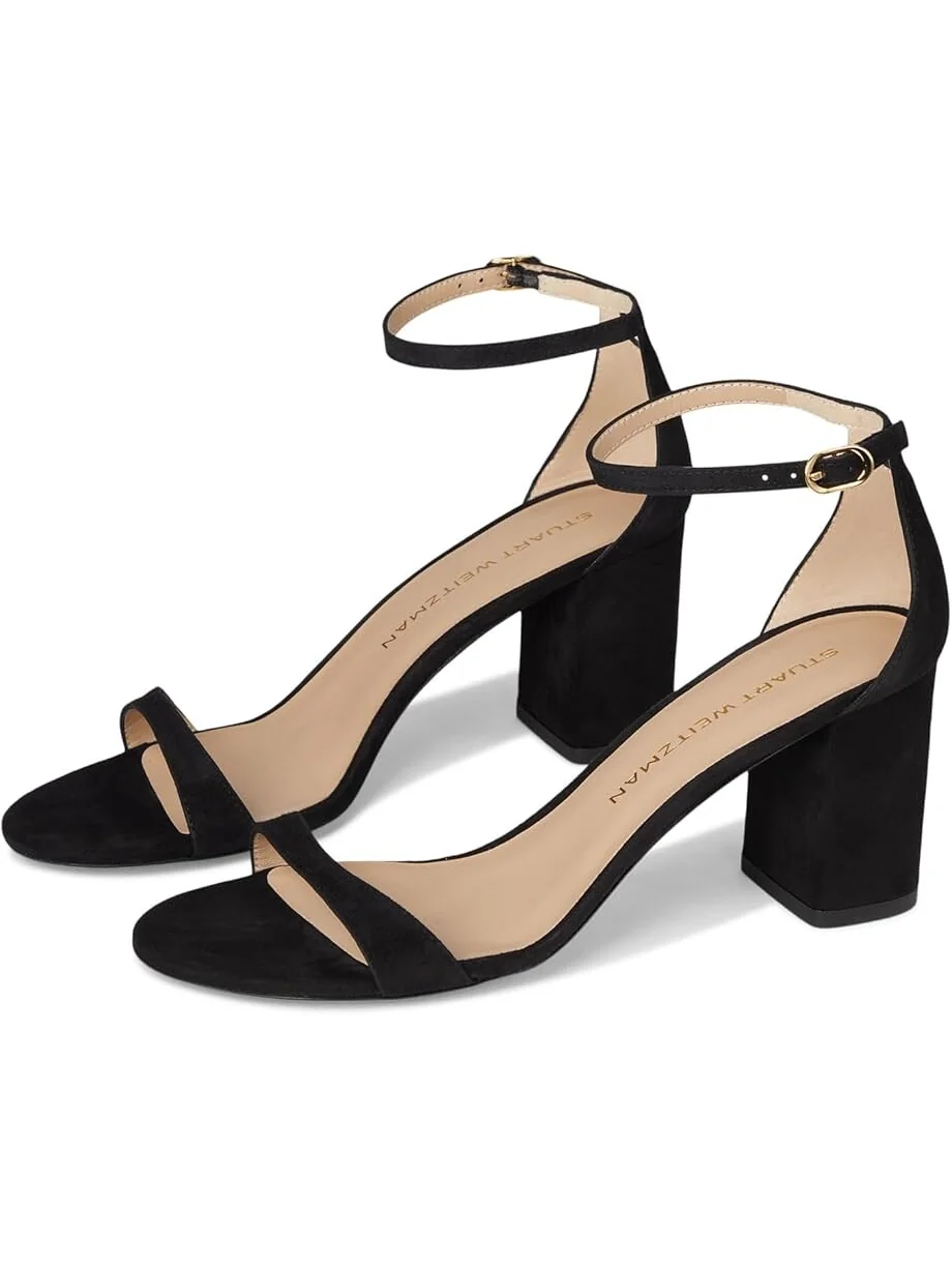 Туфли Stuart Weitzman Nudist Block 75 — черный