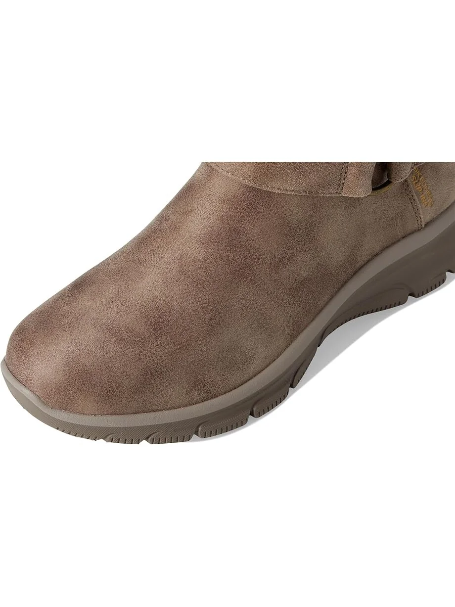 Ботинки женские SKECHERS высокие с искусственным мехом — 2
