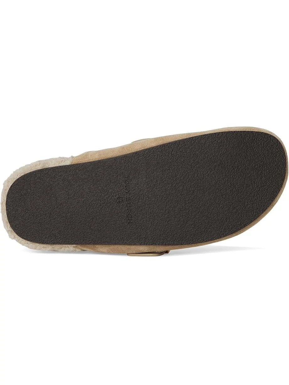 Туфли на плоской подошве Tory Burch Mellow Shearling Mule — 3