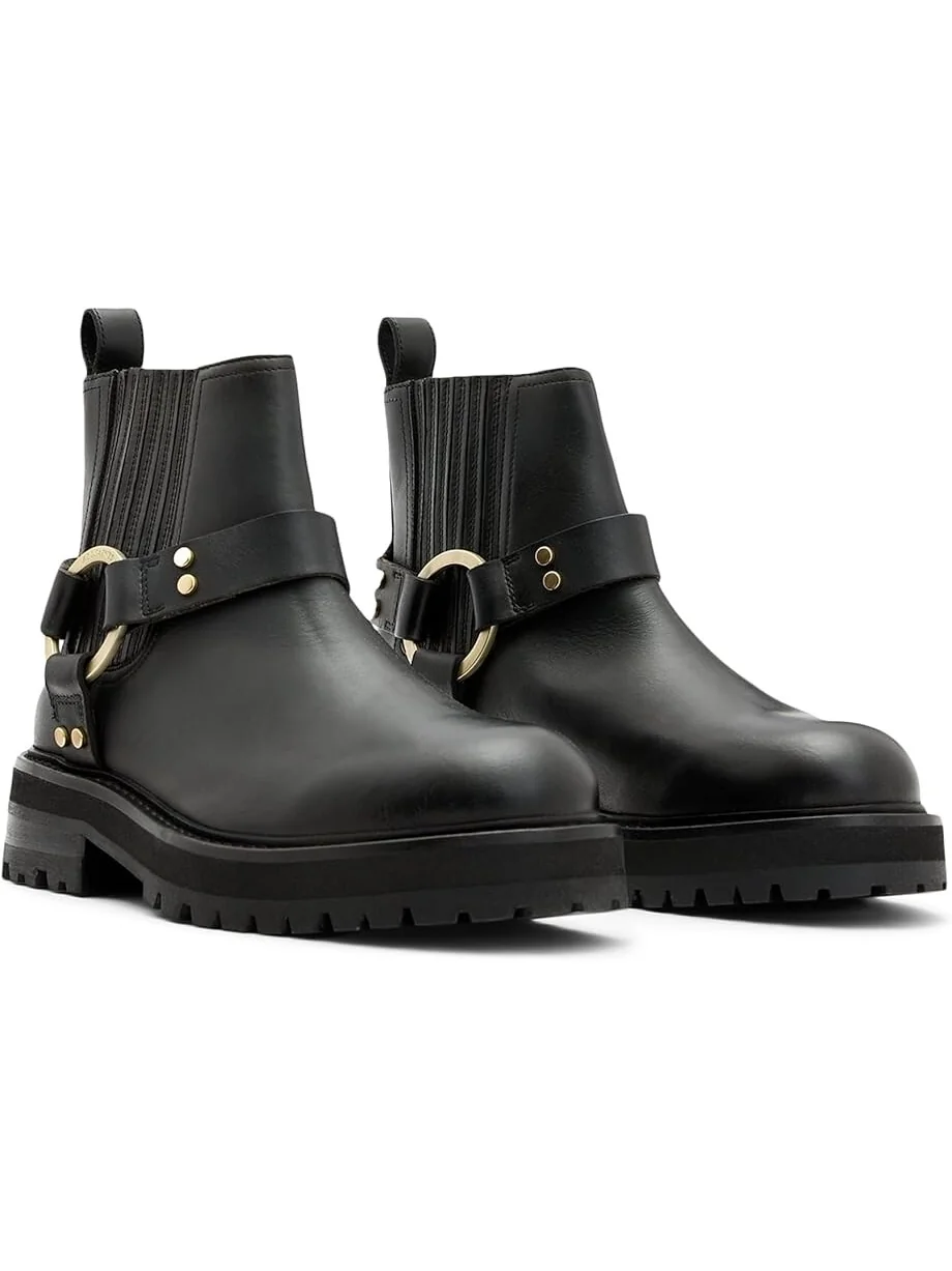 Ботинки AllSaints Maddie Biker Boots — красный