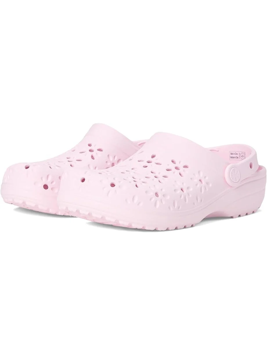 Сабо Unisex Crocs Classic Clogs with Floral Cut Out Design — 1
