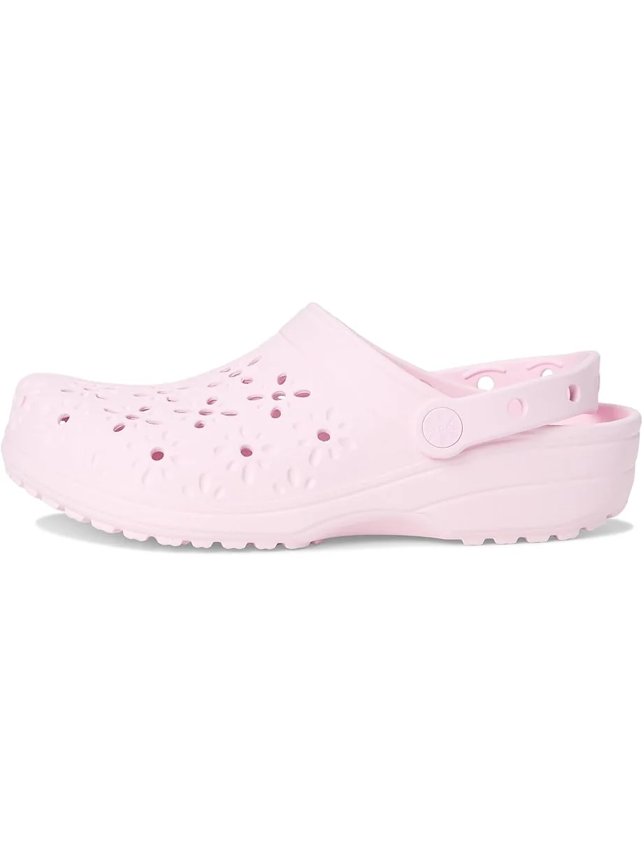 Сабо Unisex Crocs Classic Clogs with Floral Cut Out Design — 4