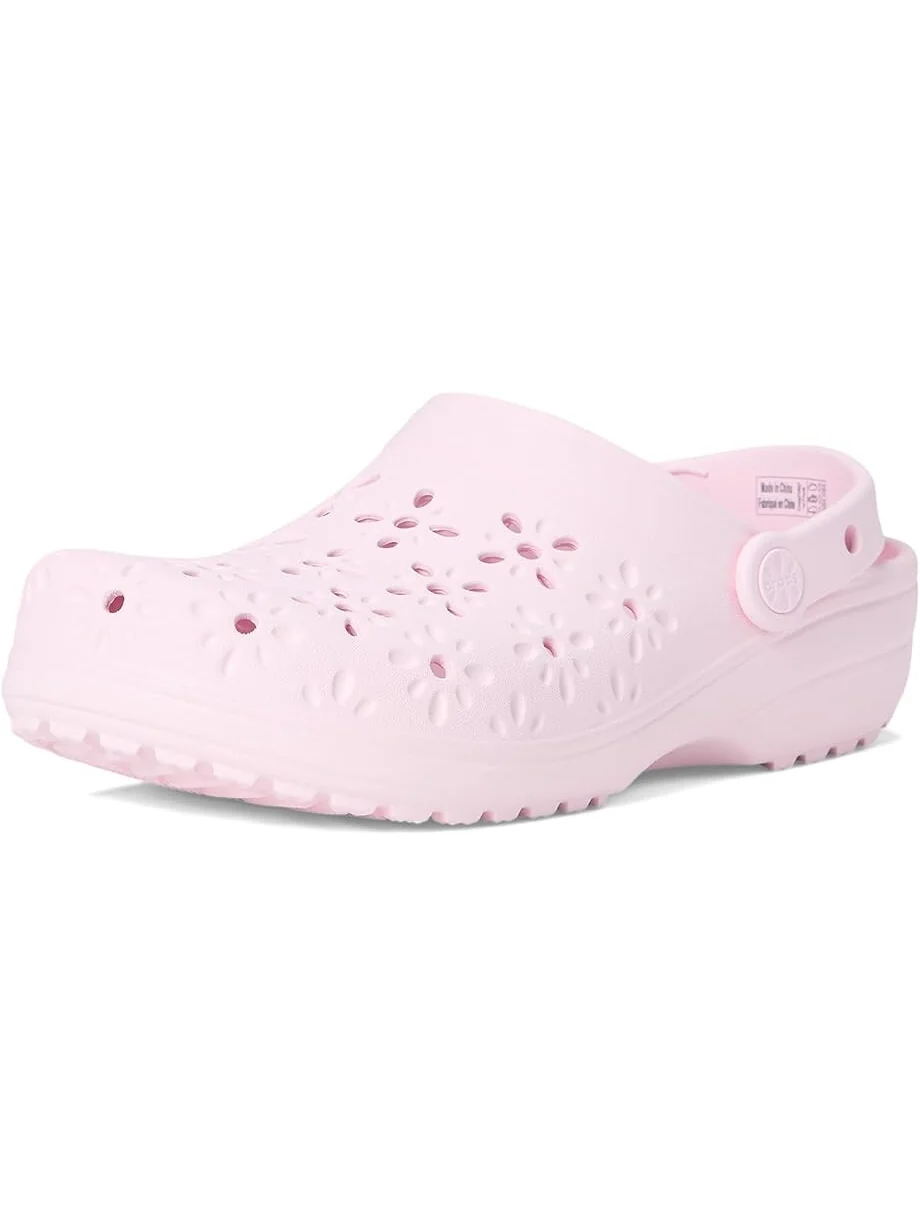 Сабо Unisex Crocs Classic Clogs with Floral Cut Out Design — 7
