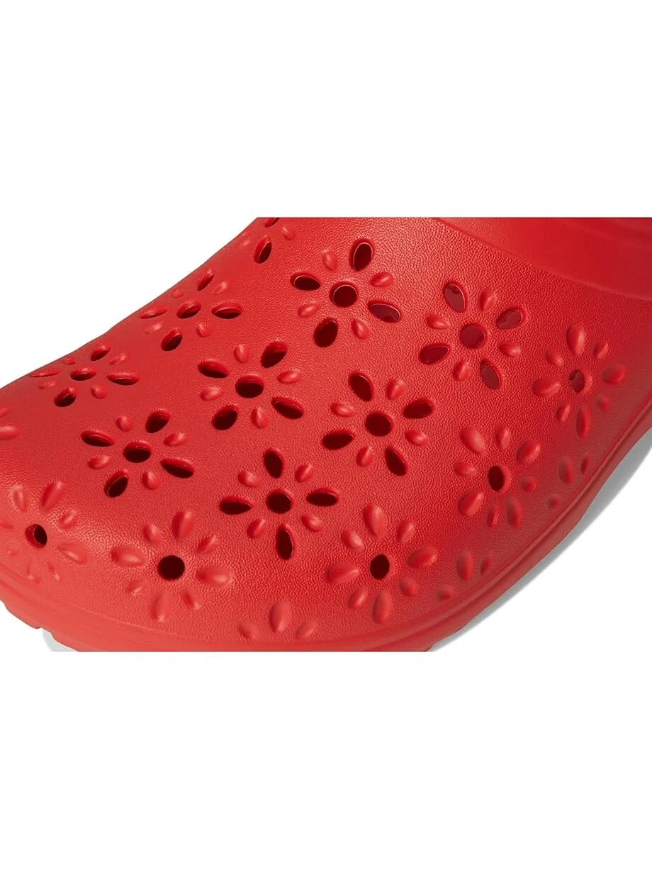 Сабо Unisex Crocs Classic Clogs with Floral Cut Out Design — 6