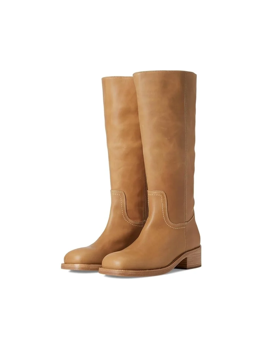 Сапоги женские Steve Madden Riggs с блочным каблуком — 1