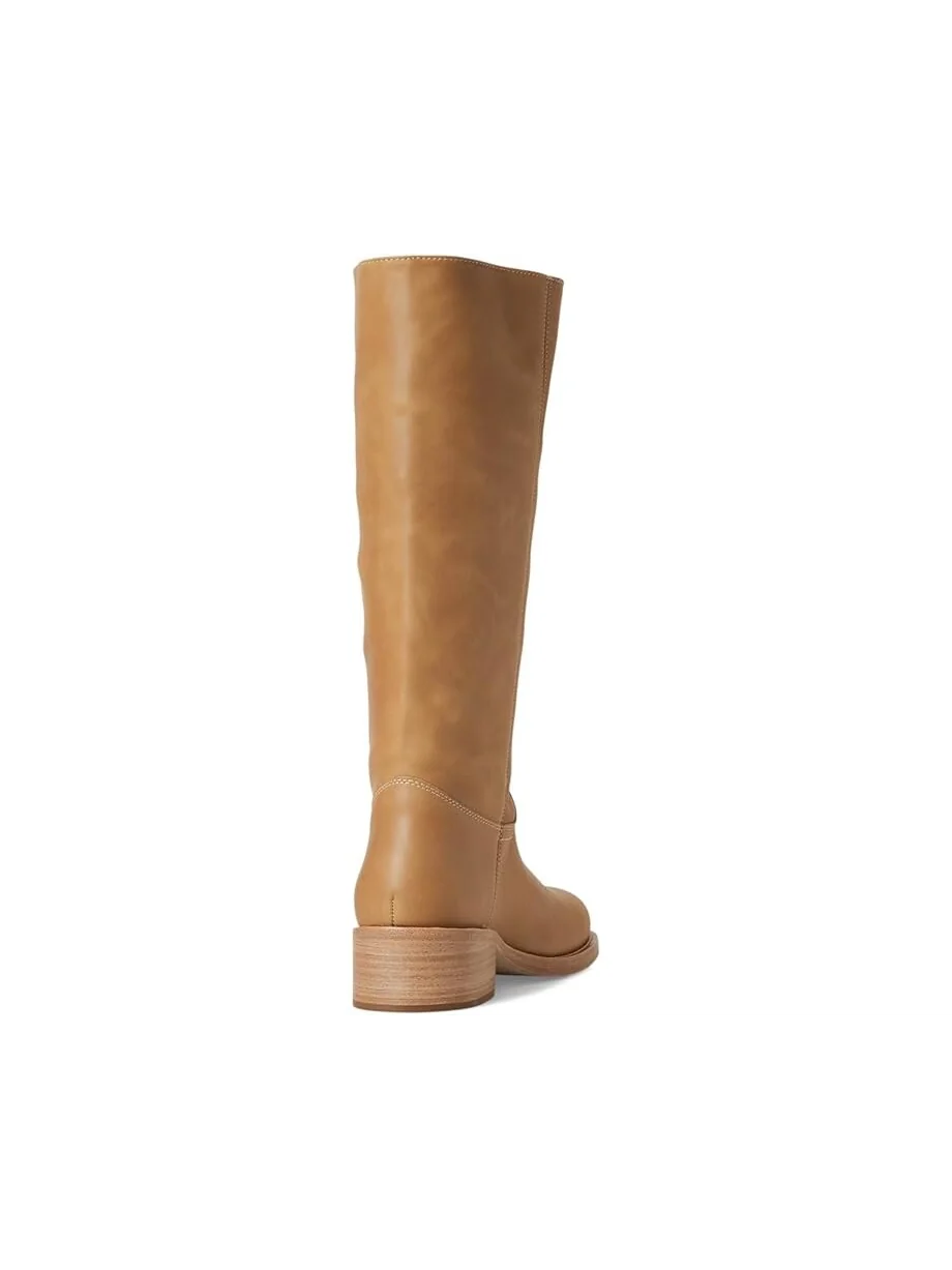 Сапоги женские Steve Madden Riggs с блочным каблуком — 5