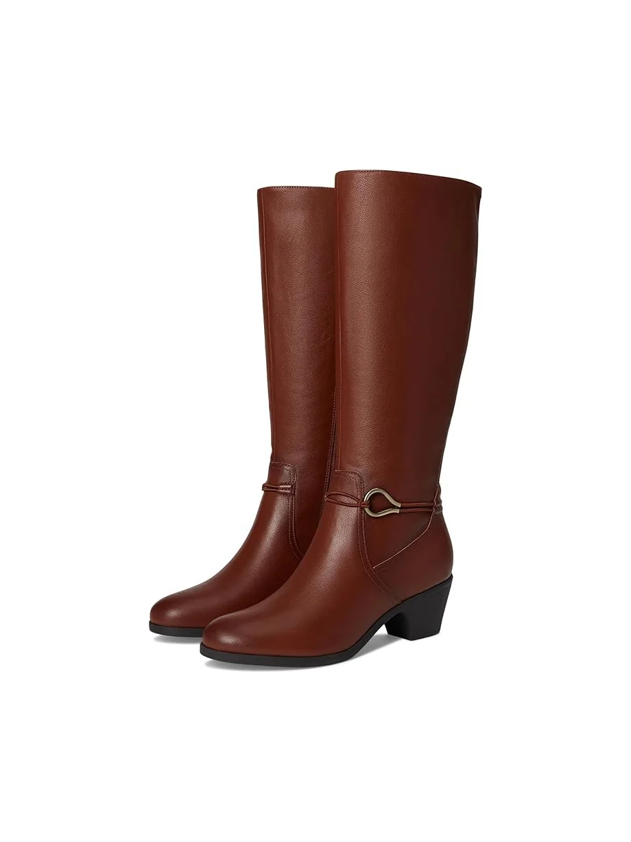 Ботинки Cobb Hill Presley, цвет Dark Natural Leather — 1