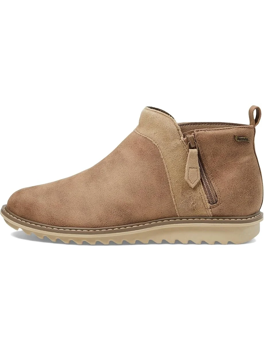 Ботильоны женские SKECHERS Mojave из кожи и замши — 4