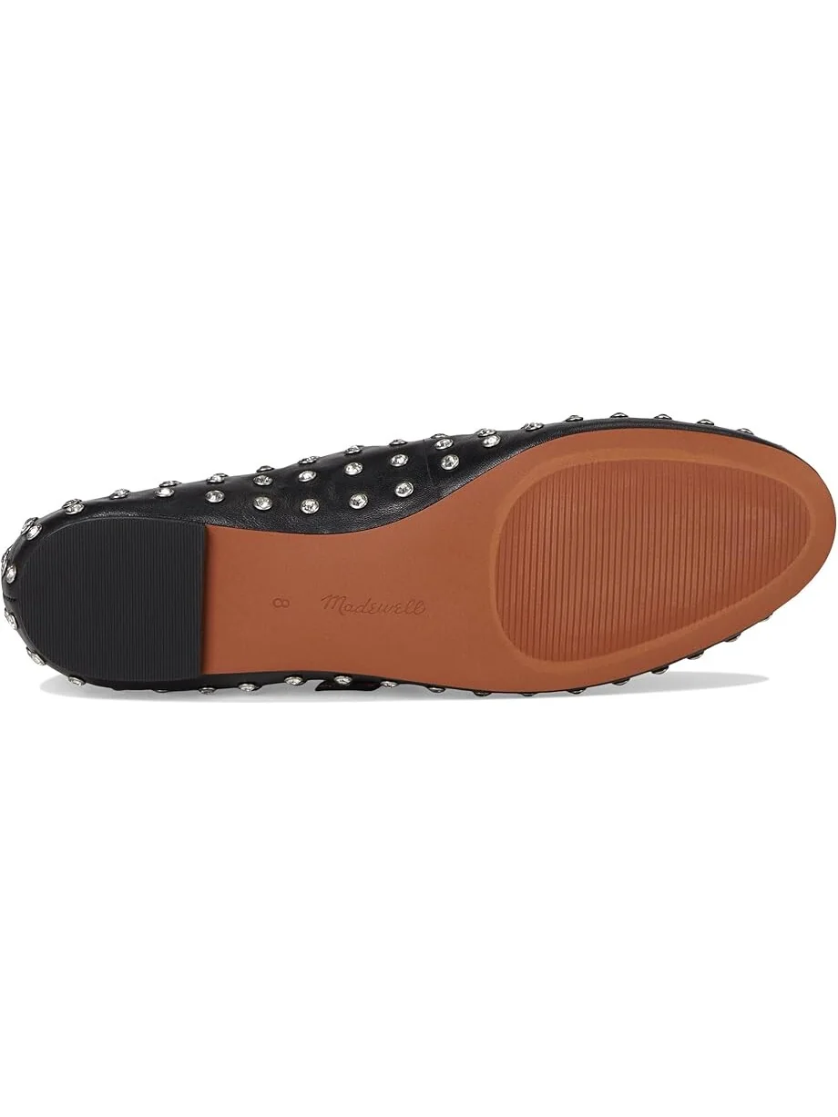 Туфли на плоской подошве Madewell Hera Grommet Mary Jane Flat - Bezel Crys — 3