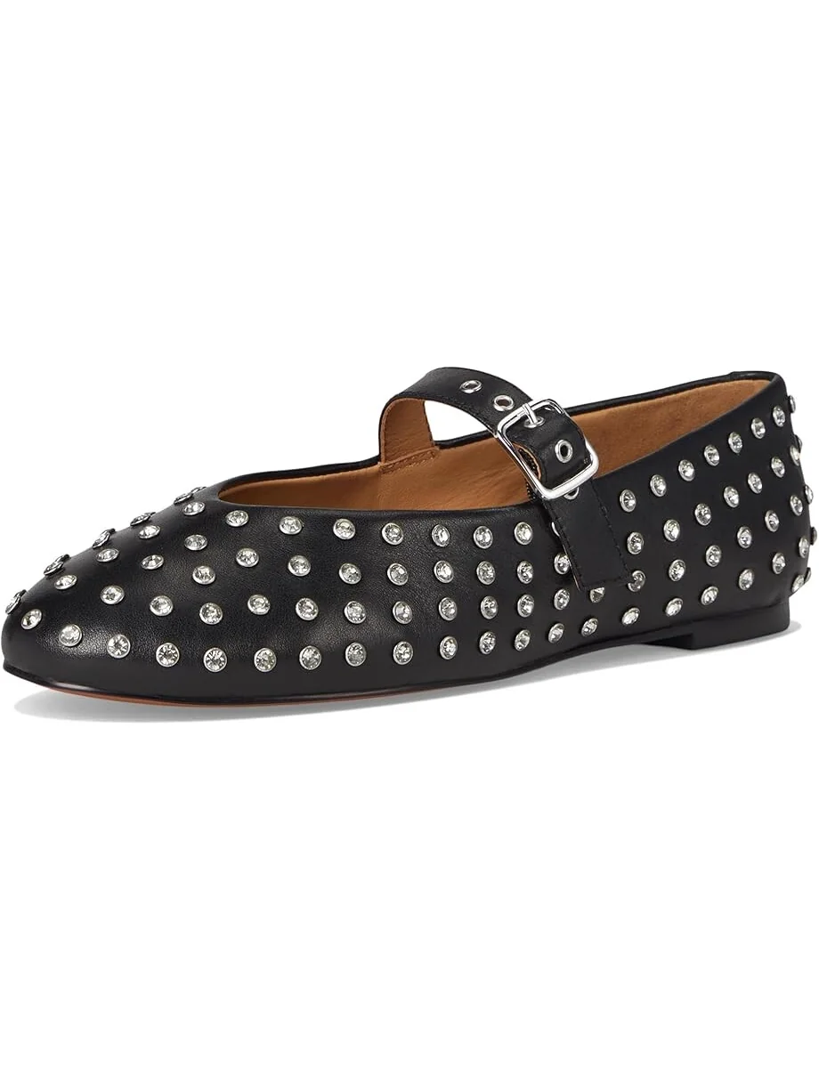 Туфли на плоской подошве Madewell Hera Grommet Mary Jane Flat - Bezel Crys — 7