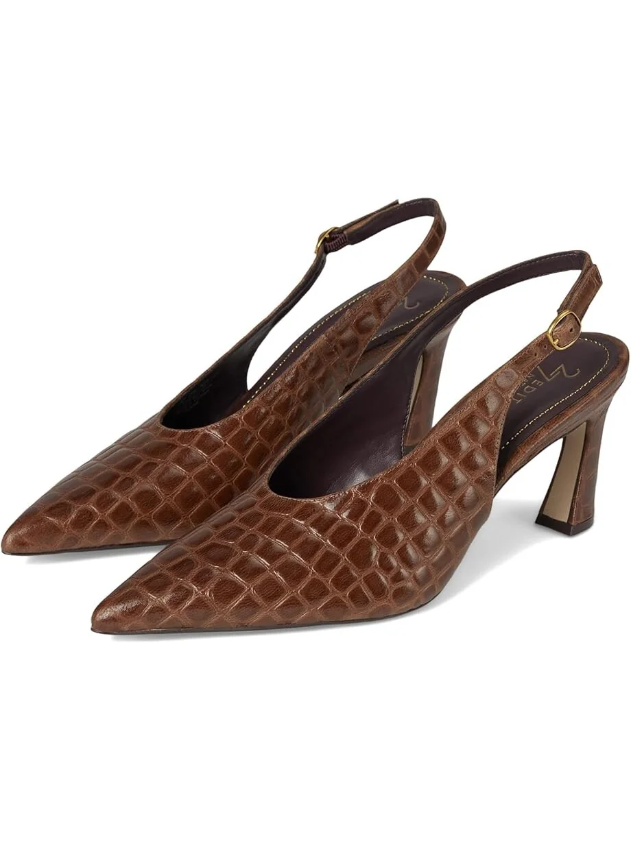 Туфли Naturalizer 27 Edit Elaine, цвет English Tea Crocco — 1