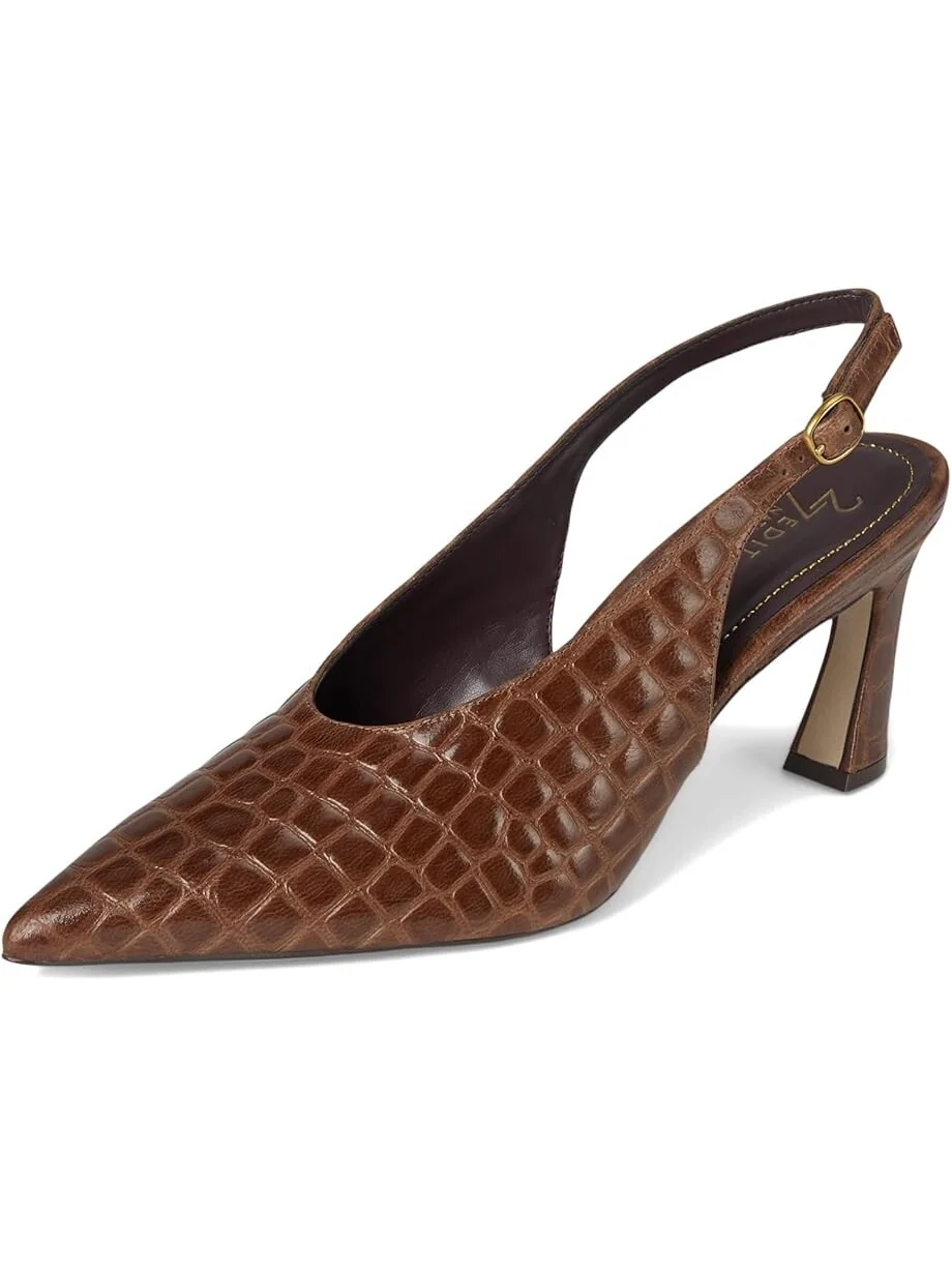 Туфли Naturalizer 27 Edit Elaine, цвет English Tea Crocco — 7